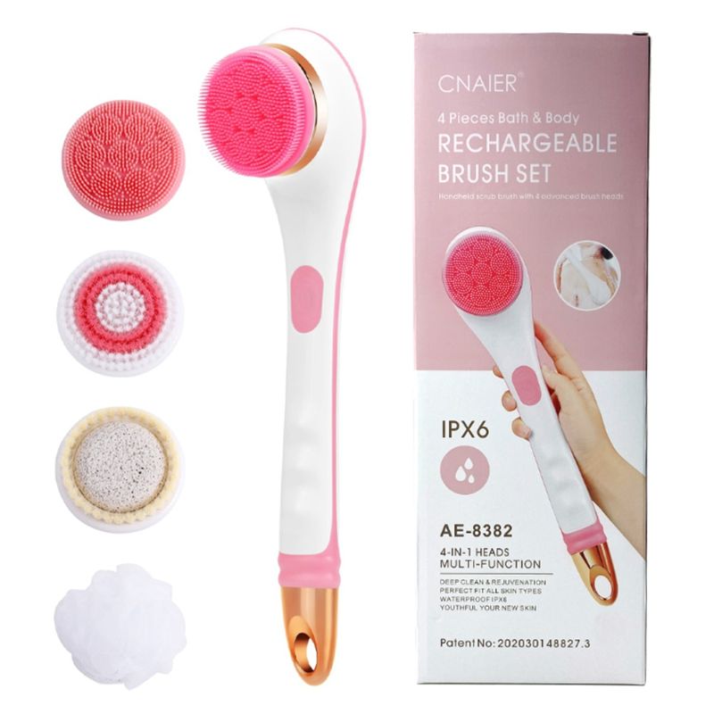 Four-In-One Multi-Function Bath Brush