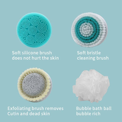 Four-In-One Multi-Function Bath Brush