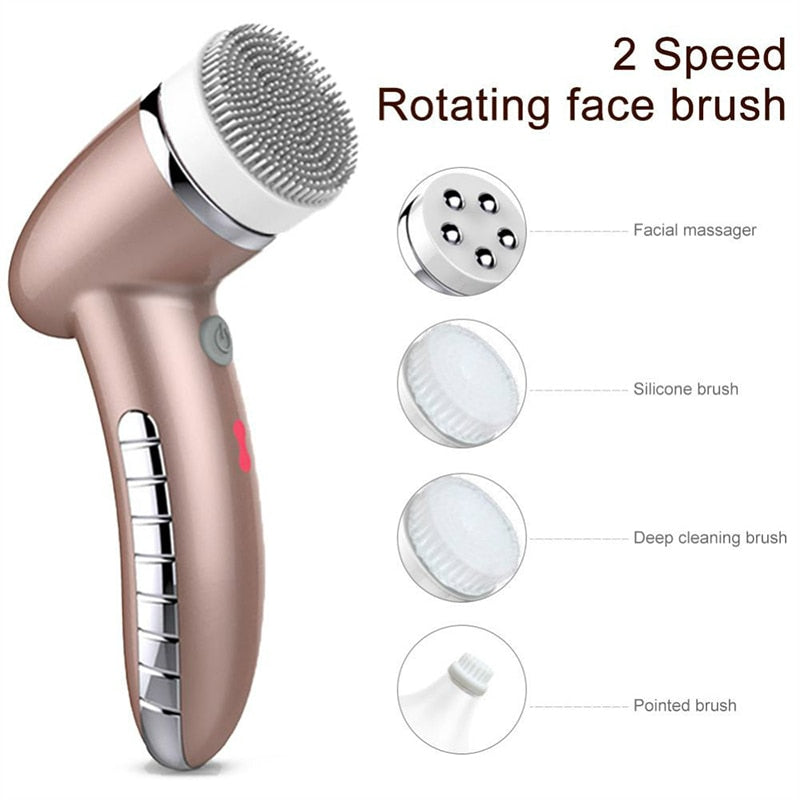 Ultrasonic Face Cleansing Brush